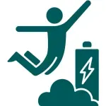 Improve staff performance icon.