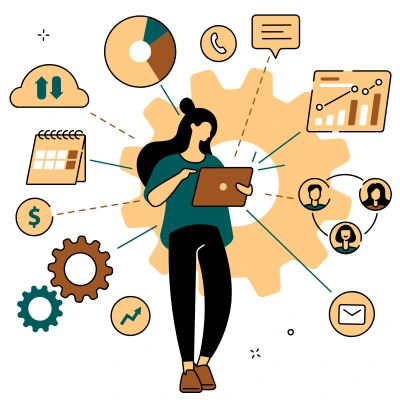 Overseeing operational, financial and administrative management.