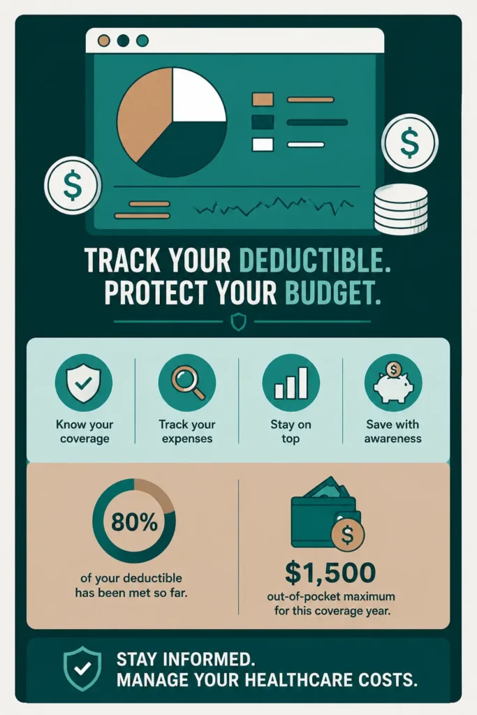Track and manage healthcare costs