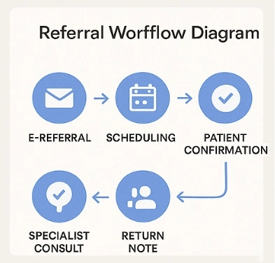 PCP Referral Process in Dallas: Step-by-Step for Cardiologists and Dermatologists