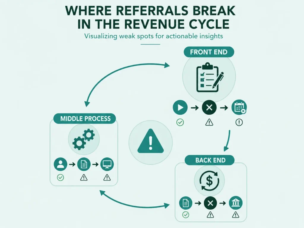 Revenue cycle weak spots