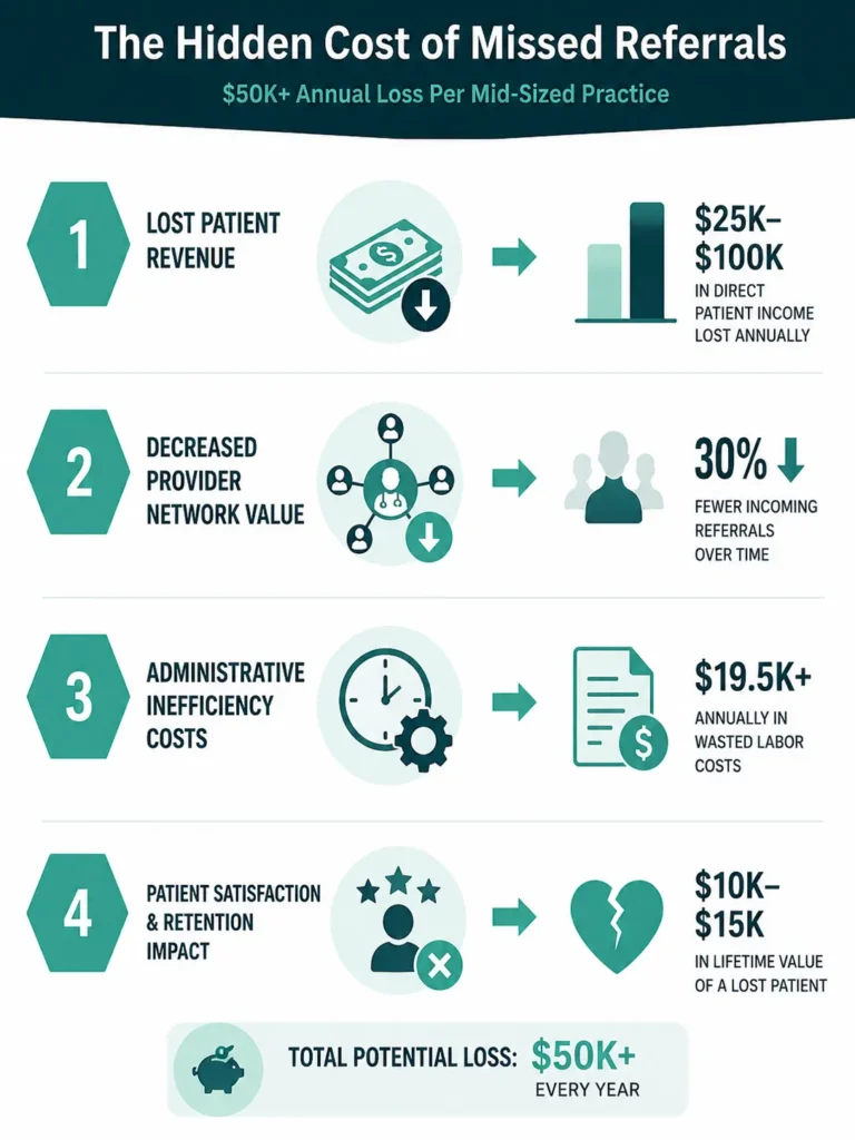 The hidden cost of missed referrals