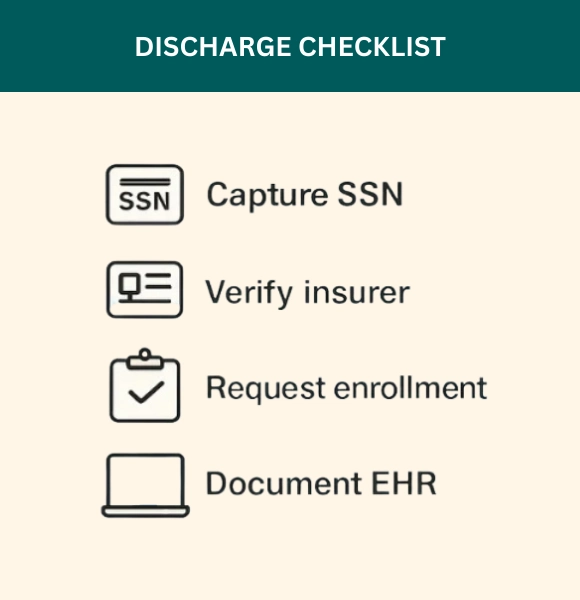 Newborn Insurance Enrollment: Discharge Checklist for Providers