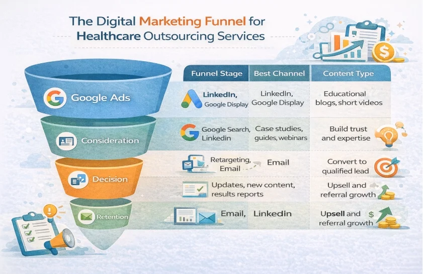 Digital Marketing Funnel for US Healthcare