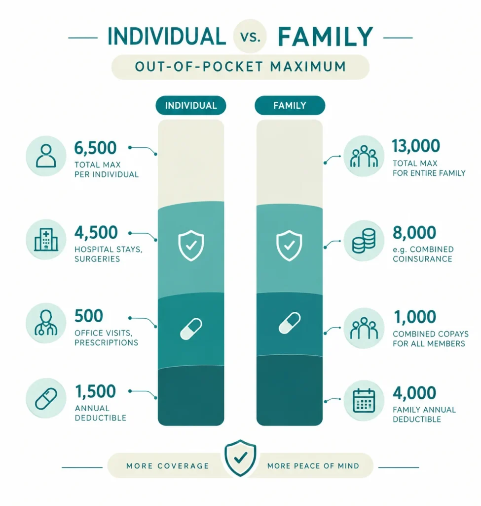 Individual vs. Family Coverage Comparison